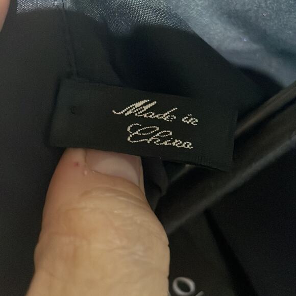 Sanyo 3x black 💯 polyester long rain coat ling back walking pleat euc - Picture 5 of 11